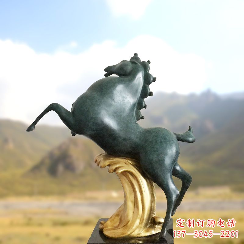 贵州马雕塑传承中国古代文化精髓