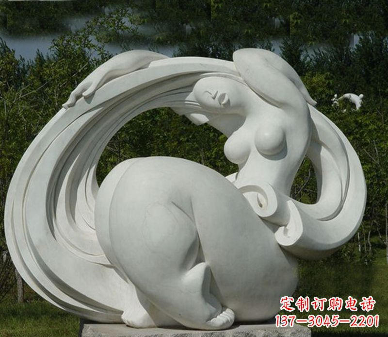 贵州抽象美女石雕
