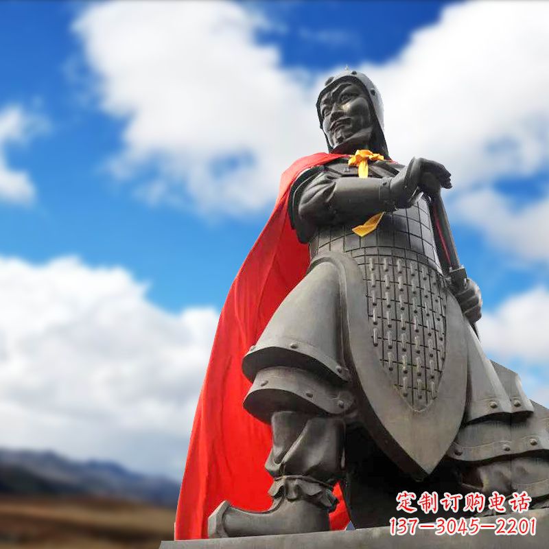 贵州楚霸王项羽雕塑-景区景点历史名人古代帝王雕像