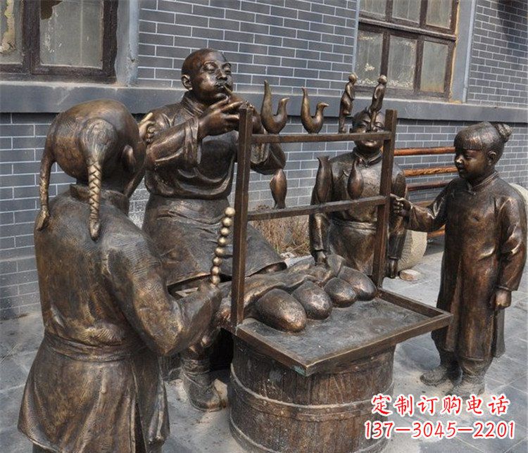 贵州糖人雕塑——街边温馨的小情调