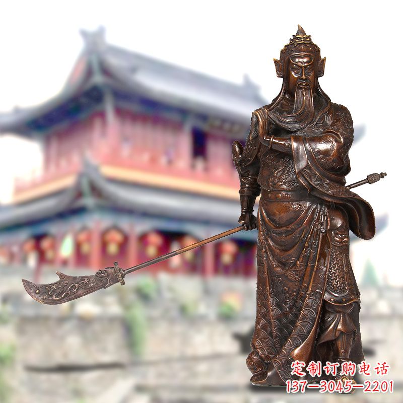 贵州关公铜像千秋英雄的传奇