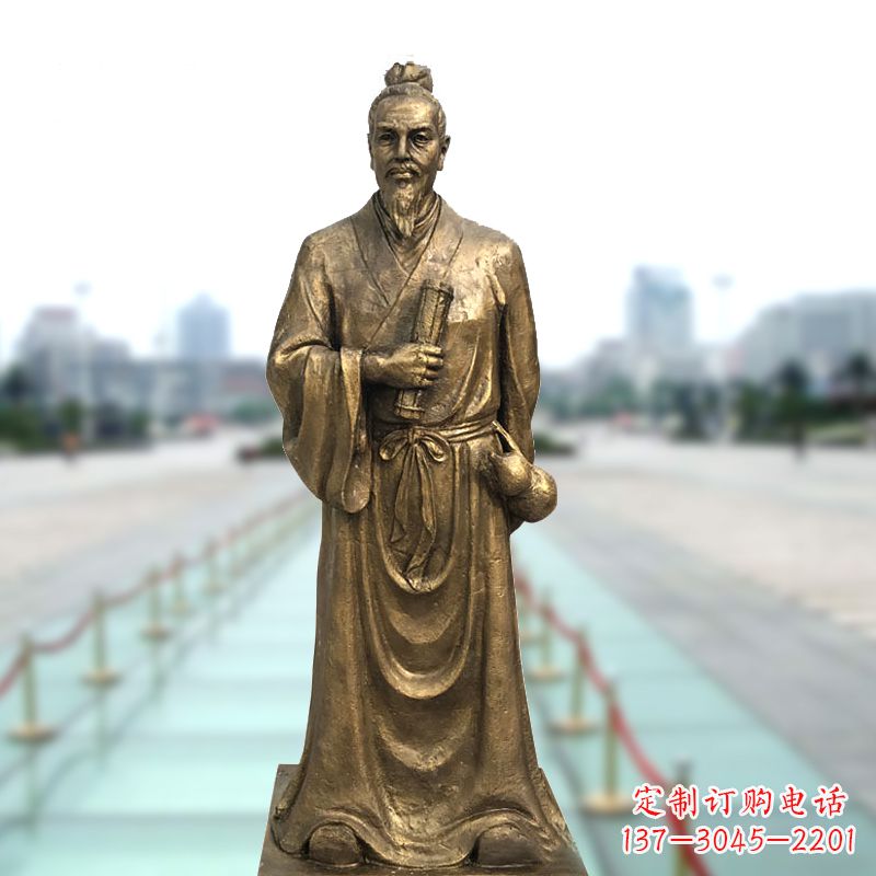 贵州铜雕艺术张仲景的精神实践