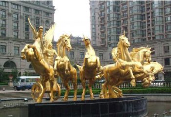 贵州阿波罗的象征——青铜雕塑