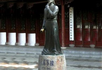 贵州白居易铜雕像向著名诗人致敬