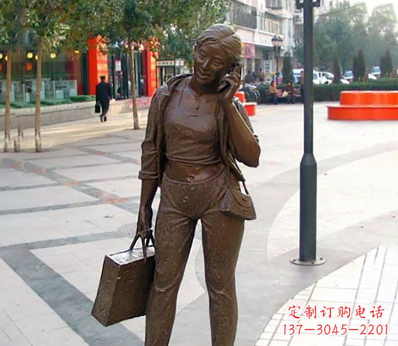 贵州通话女性雕塑