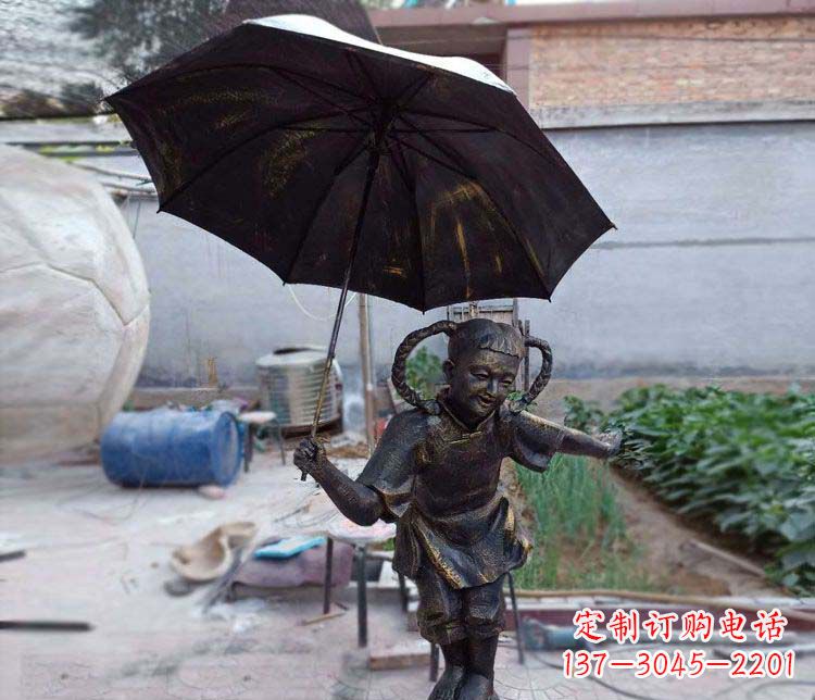 贵州儿童雕塑传承文化之美
