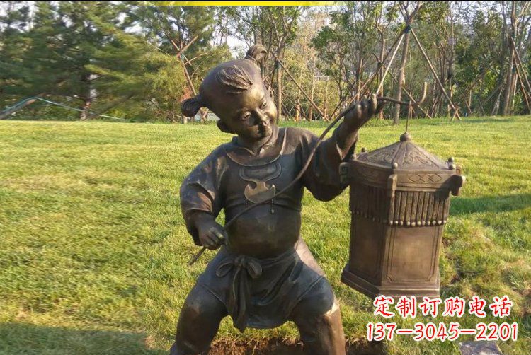 贵州灯笼雕塑点亮公园的精彩