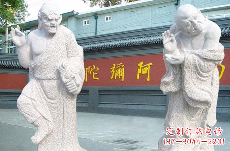 贵州大理石罗汉雕塑佛教精神的象征