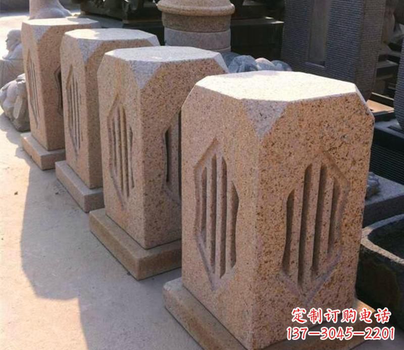 贵州精美的大理石灯雕塑