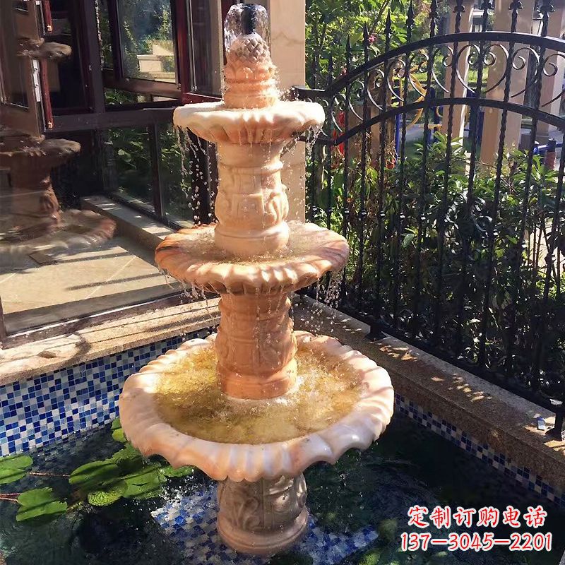 贵州大理石雕刻风水球赋予神秘力量