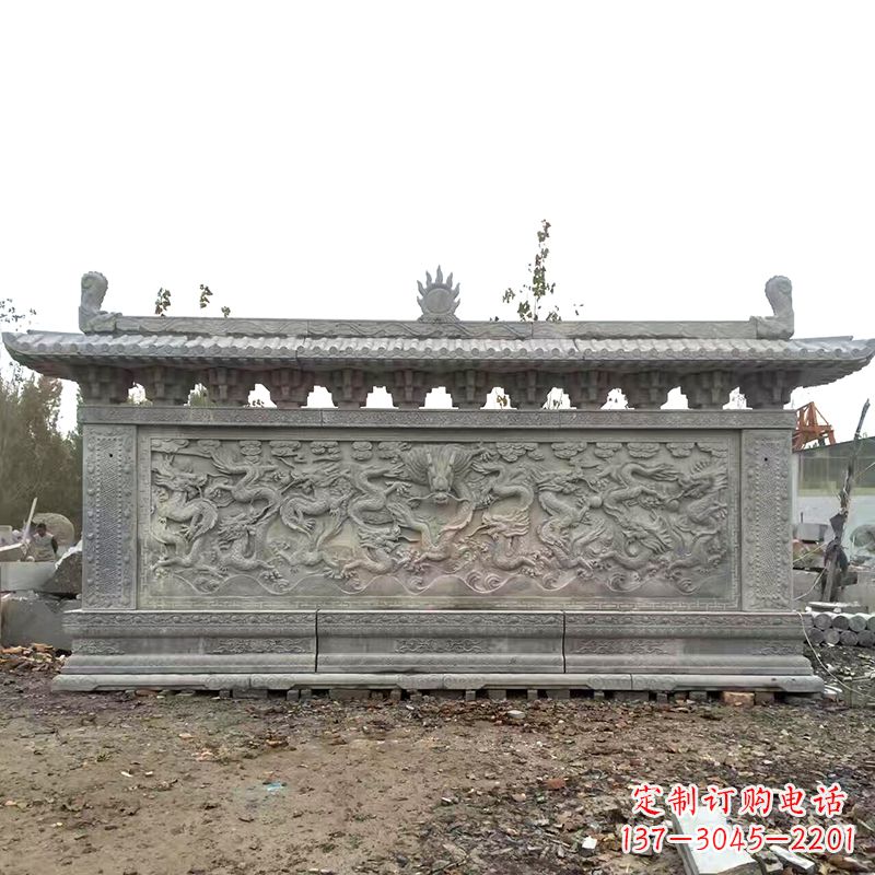 贵州大理石雕刻影壁墙