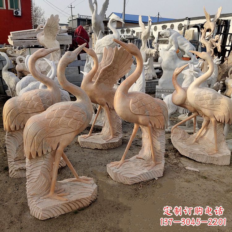 贵州仙鹤雕塑艺术的经典之作