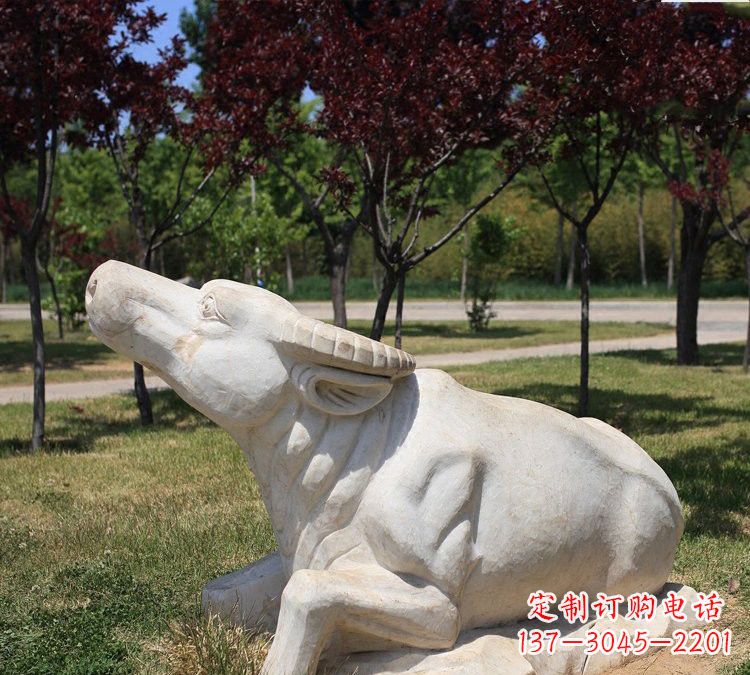 贵州大理石动物雕塑传承文化的艺术精品