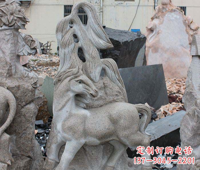 贵州大理石动物雕塑丰富多彩的艺术品
