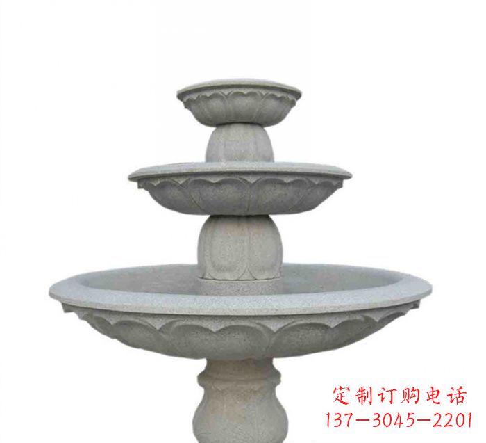 贵州大理石多层喷泉石雕——精美而充满灵性的艺术杰作