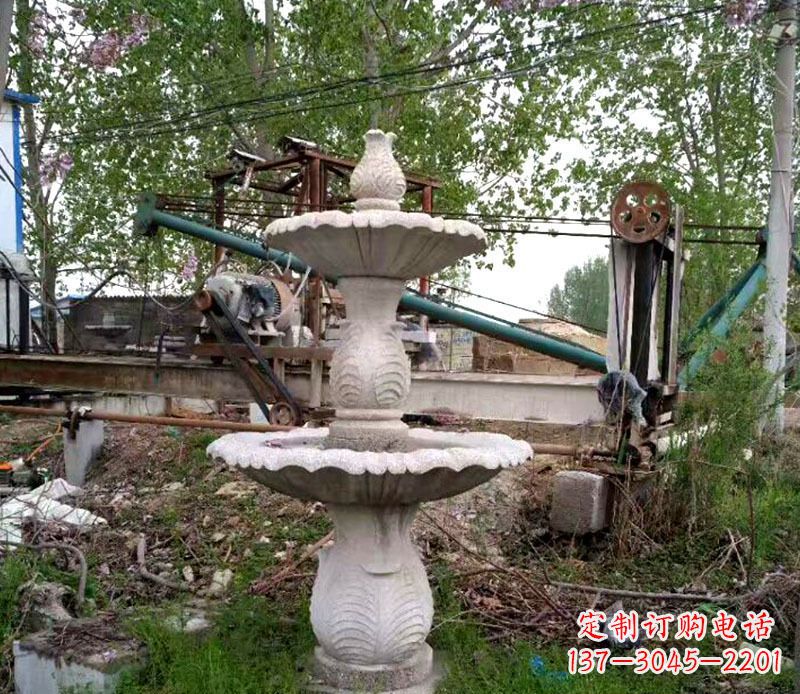贵州大理石多层喷泉石雕雕塑艺术的精美之作