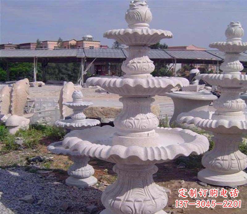 贵州石雕喷泉展现精美的艺术灵感