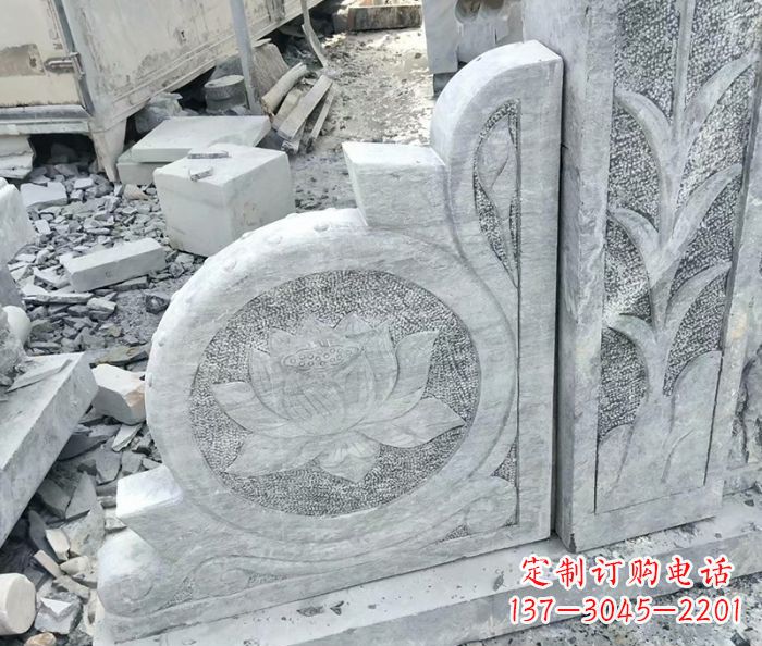 贵州大理石仿古石栏板
