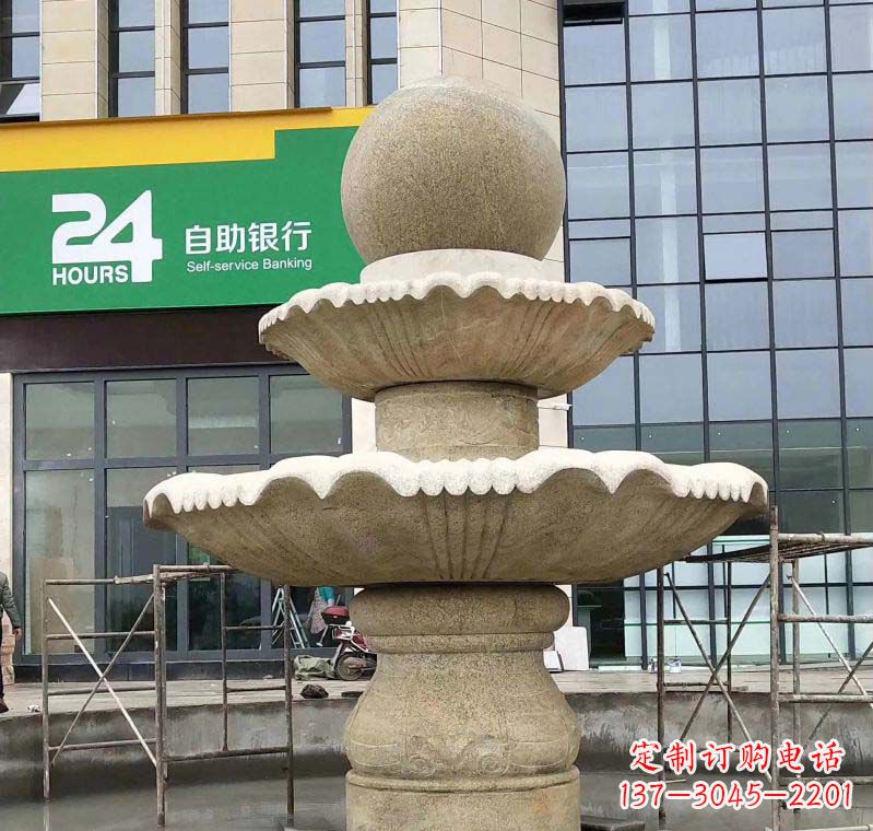 贵州大理石风水球喷泉雕塑——振奋人心的艺术杰作