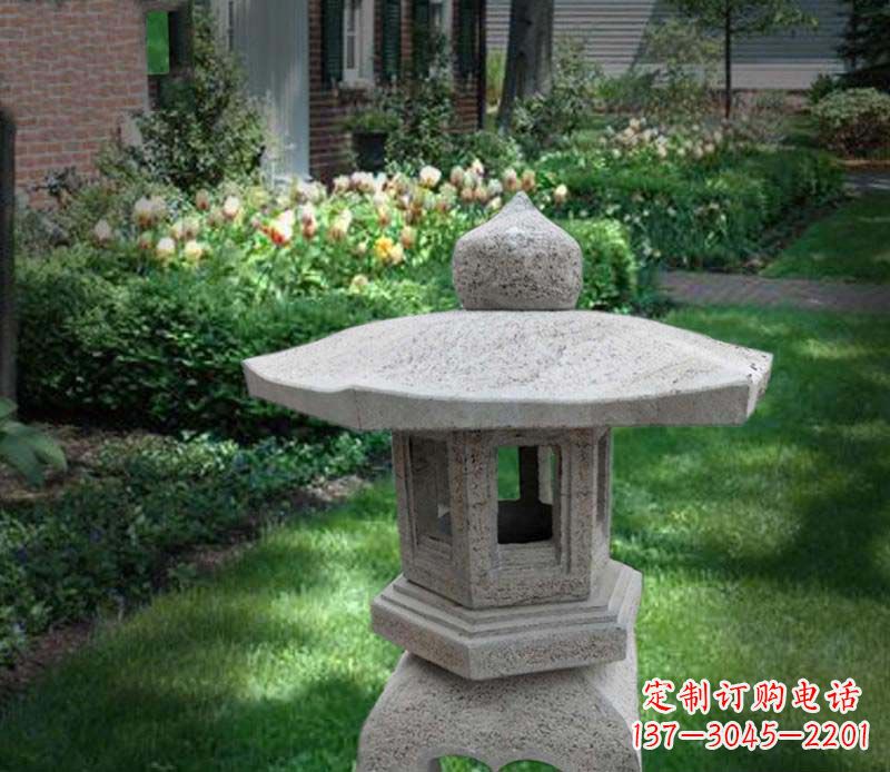 贵州大理石宫灯雕塑