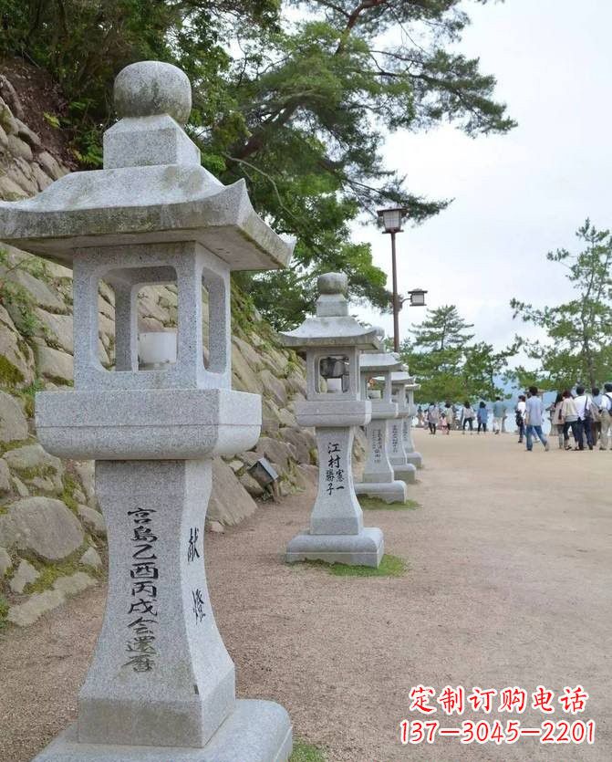 贵州精美古典大理石宫灯雕塑
