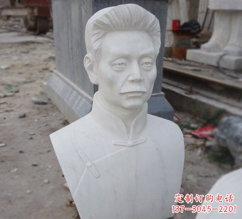 贵州传承文化魅力·鲁迅头像精美雕塑