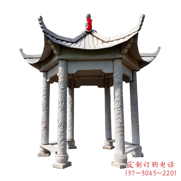 贵州中领雕塑大理石凉亭雕塑