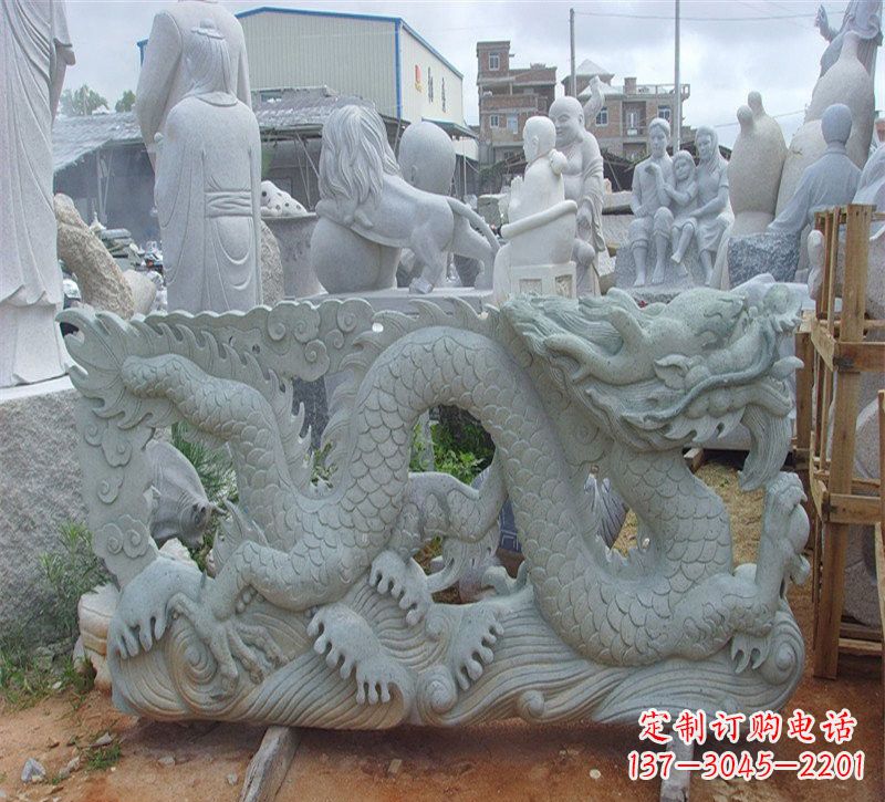 贵州大理石龙石雕传承古老文化,精雕细琢的艺术品