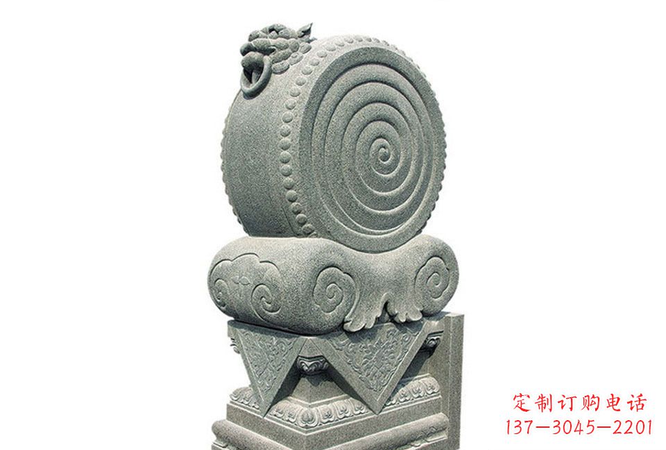 贵州门墩招财石雕
