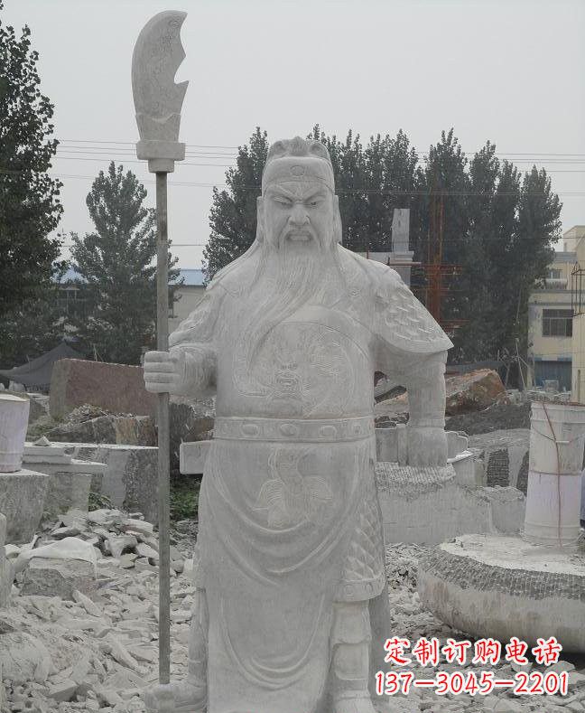 贵州大理石关公雕塑
