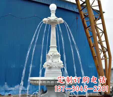贵州精致大理石喷泉雕塑