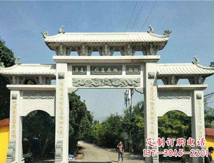 贵州大理石牌坊雕塑