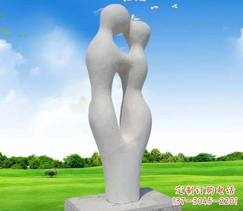 贵州情侣石雕,永恒的爱恋