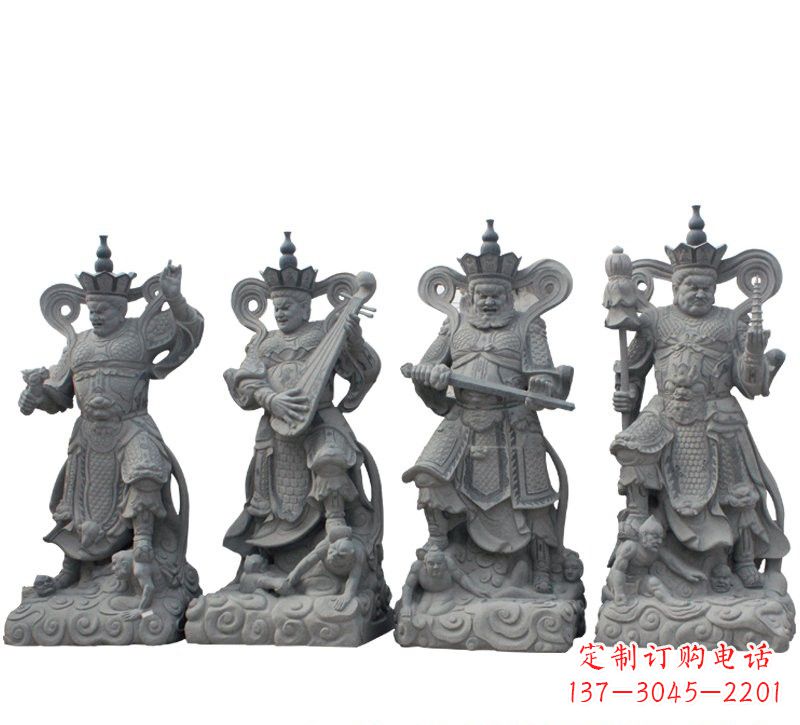 贵州四大天王大理石雕塑