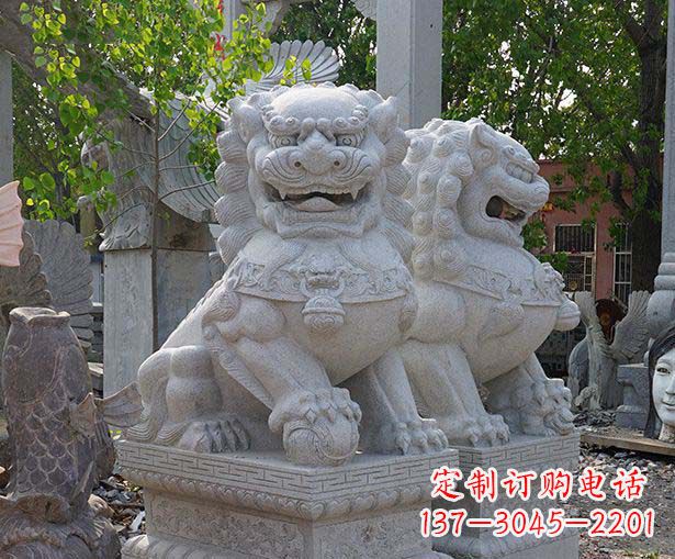 贵州中领雕塑狮子雕塑定制