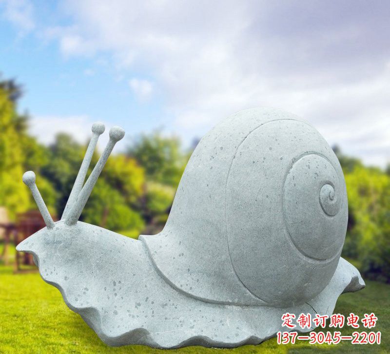 贵州大理石蜗牛雕塑