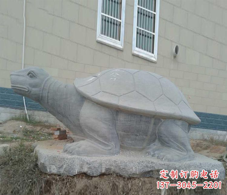 贵州大理石乌龟石雕精美的古典风格装饰