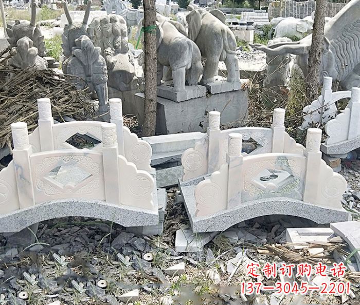 贵州精美大理石拱桥雕塑