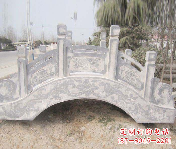 贵州精美大理石小型拱桥石雕