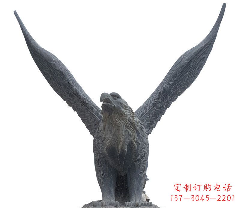 贵州大理石老鹰雕塑