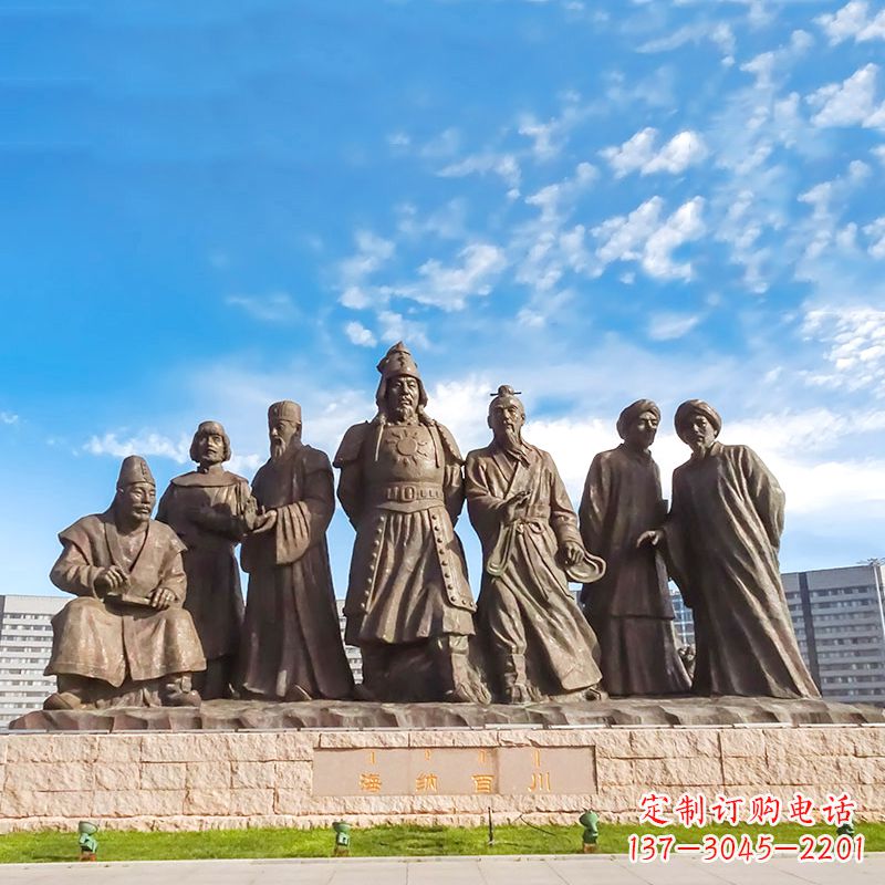 贵州成吉思汗雕塑,赞颂大蒙古国建国者