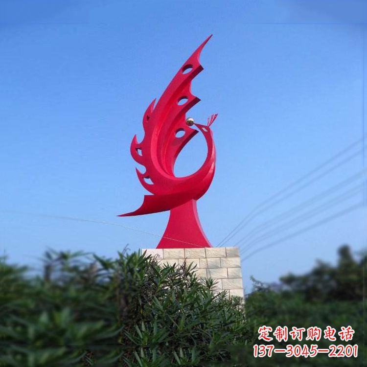 贵州凤凰不锈钢雕塑