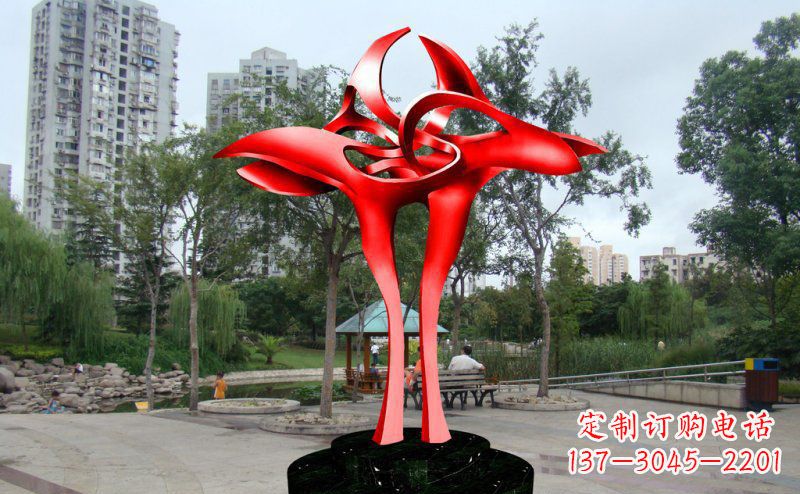 贵州精美的不锈钢仙鹤雕塑