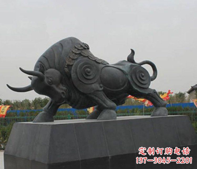 贵州大型动物雕塑铜雕牛摆件