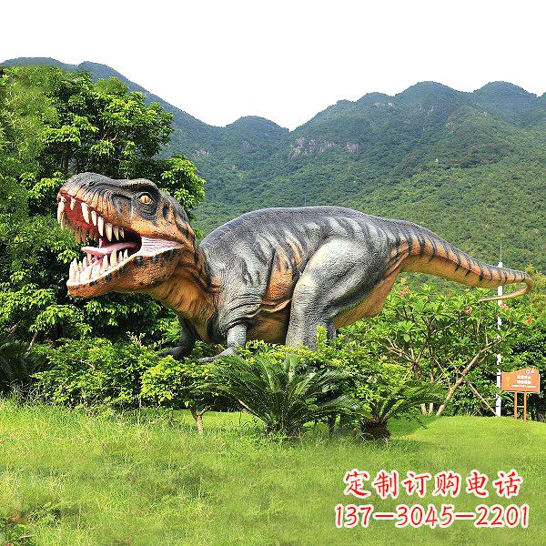 贵州大型仿真恐龙公园雕塑