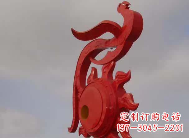 贵州精美凤凰不锈钢雕塑