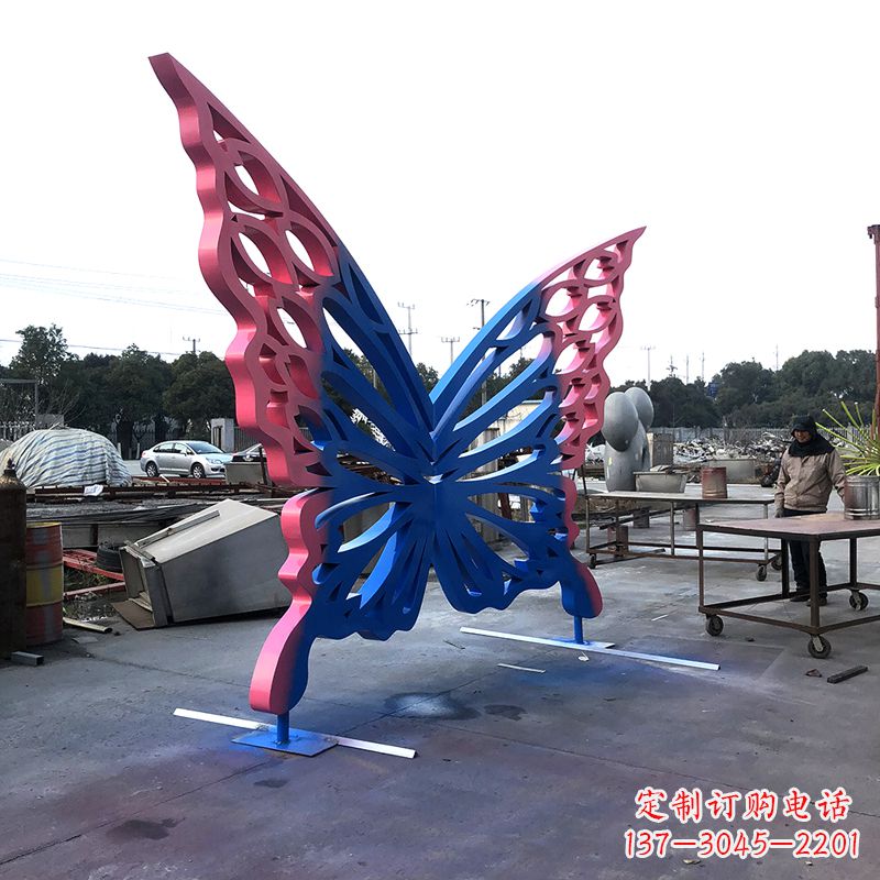 贵州不锈钢蝴蝶雕塑