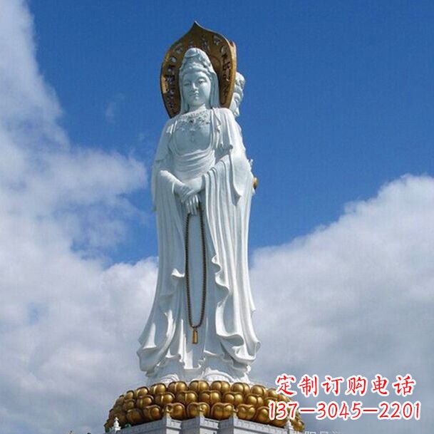 贵州观音石雕大型景观雕塑