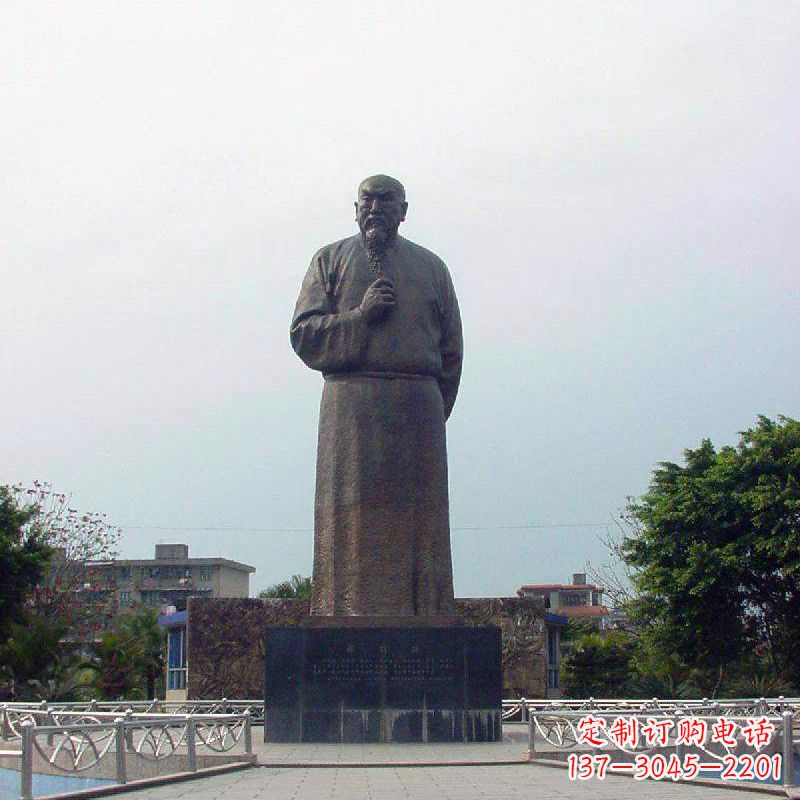 贵州大型景区历史文化名人林则徐景观石雕像