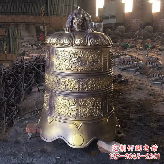 贵州悠久历史的铜钟雕塑——传承无声的魅力